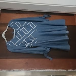 NWT RYU JEAN TUNIC